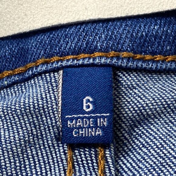 VINTAGE HELENA HIGH RISE SHORTS SIZE 6 - Picture 10 of 14